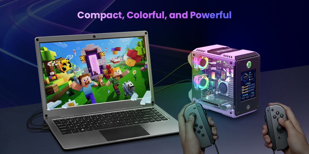 PiTower Gen 2 Mini PC Case for Raspberry Pi 5 is comapct and mini