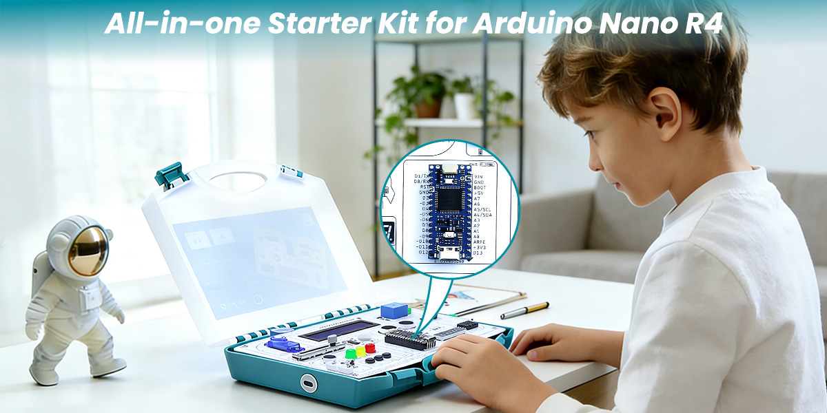 All-in-one Starter Kit for Arduino Nano R4