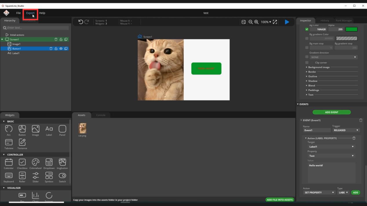 squareline-studio-export