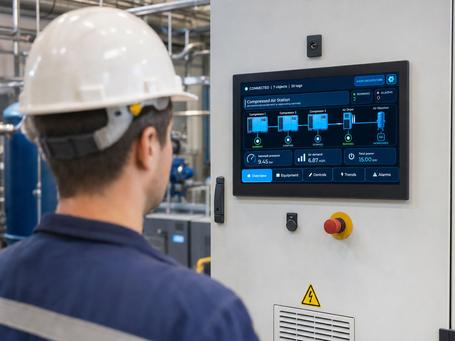OpenPLC CrowPanel HMI