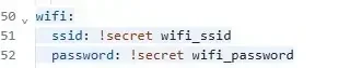 Wi-Fi secret references