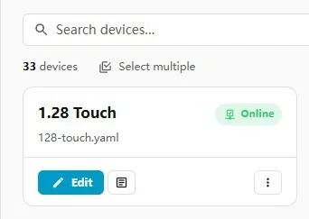 ESPHome device online