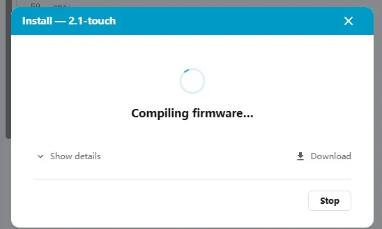 Wait for compilation