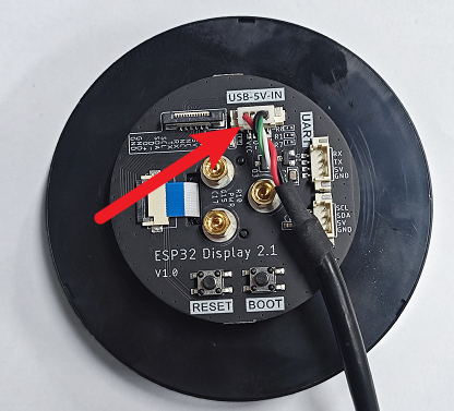 Connect the USB HID device