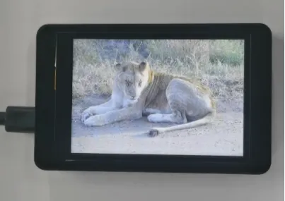 Display effect of the 3rd image