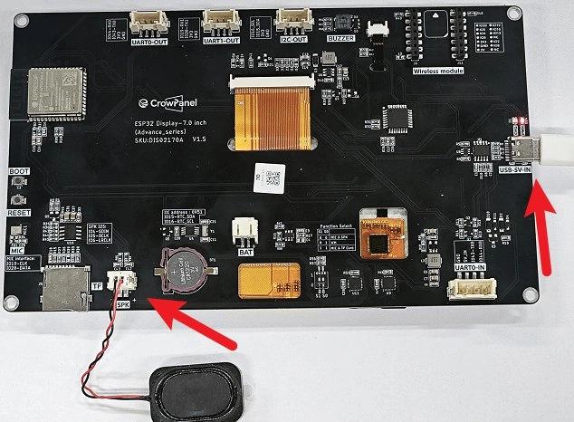 Speaker connection