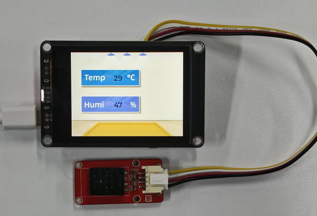 DHT20 Hardware Connection