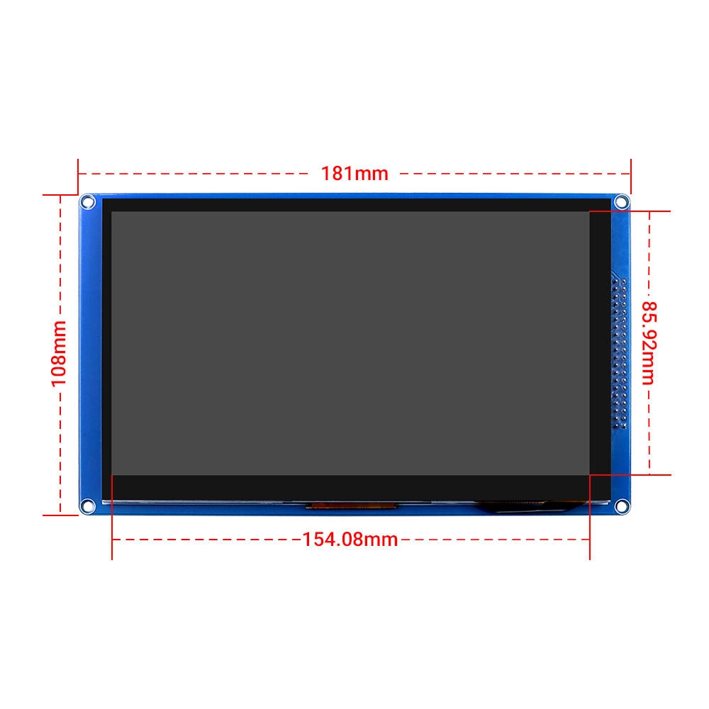size_of_7.0inch_capacitive_parallel_display