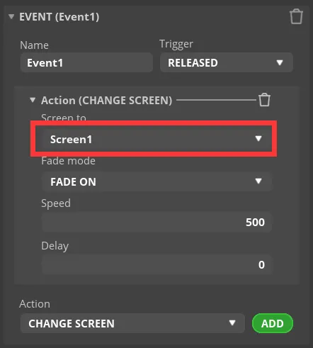 Check Button1 event target