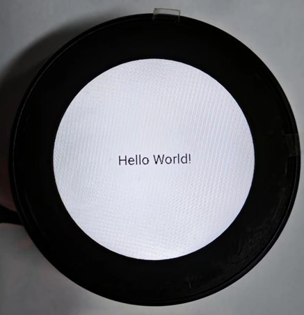Observe the Hello World page