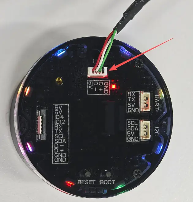 Connect the CrowPanel to the computer
