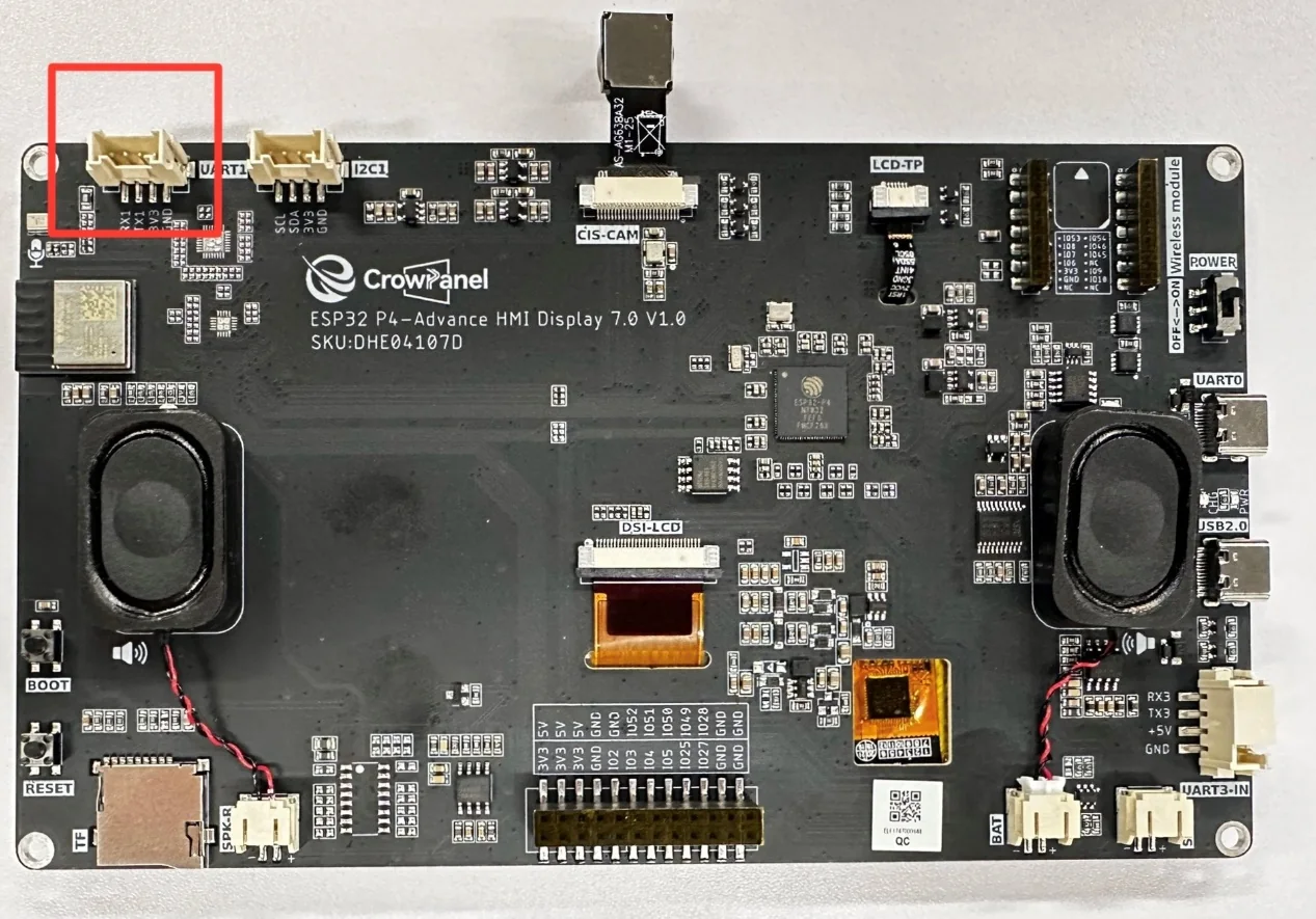Connect Wi-Fi Module to UART1