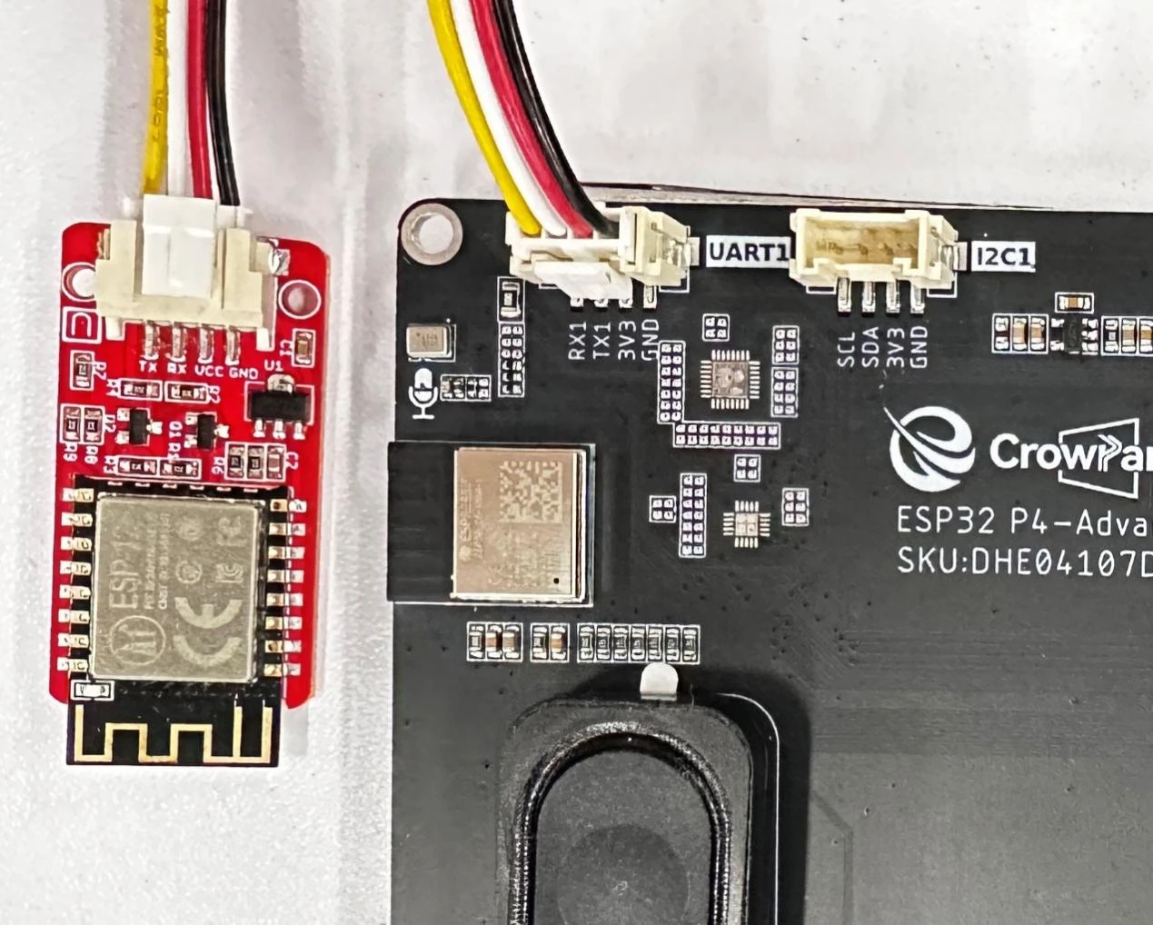 Connect WiFi module wiring