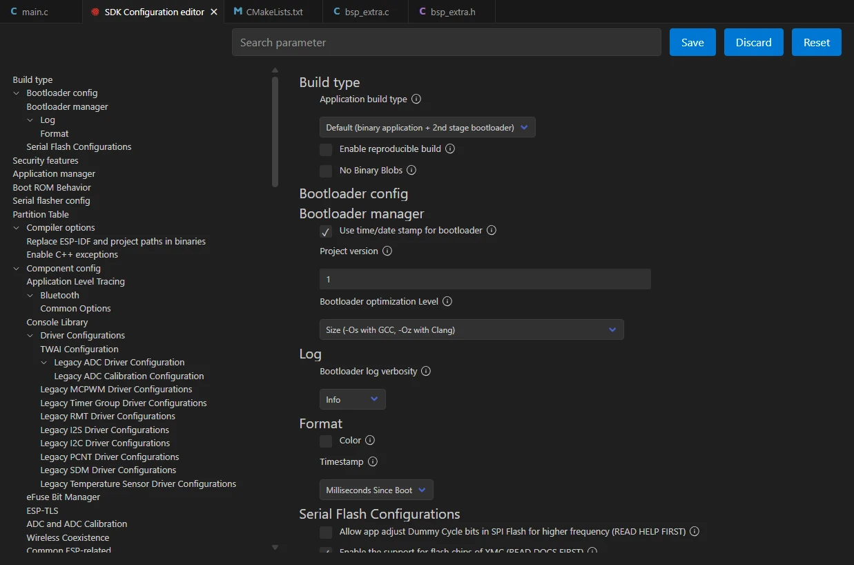 SDK Configuration Editor