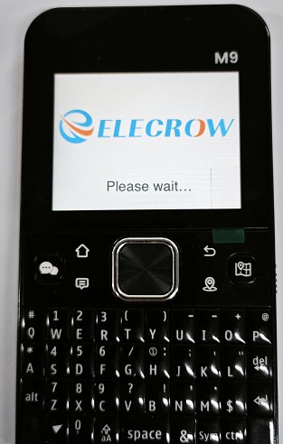 Elecrow startup screen