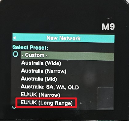 Select EU UK Long Range