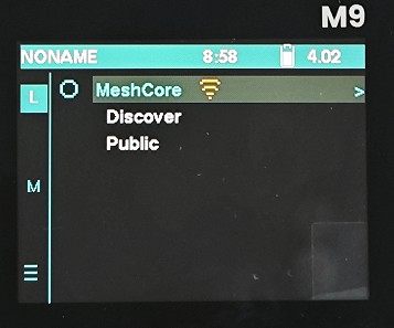 M9 Home page