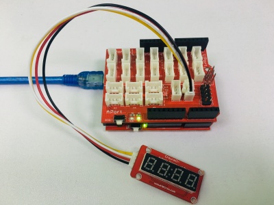 Crowtail- 4-Digit Display Hardware Connection12.JPG