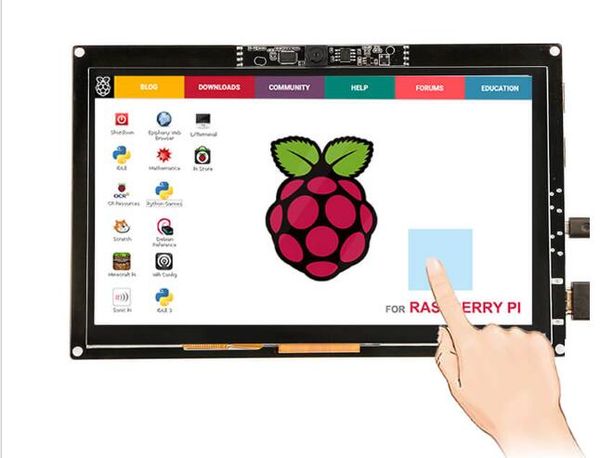 RC070M 7 inch 1024 X 600 Touch Screen Display with 720P Camera for Raspberry Pi MacBook Pro. Windows 10 1.jpg