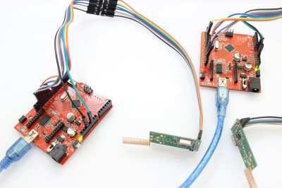 433MHz RF Transceiver CC1101 Module hardware connection1.jpg